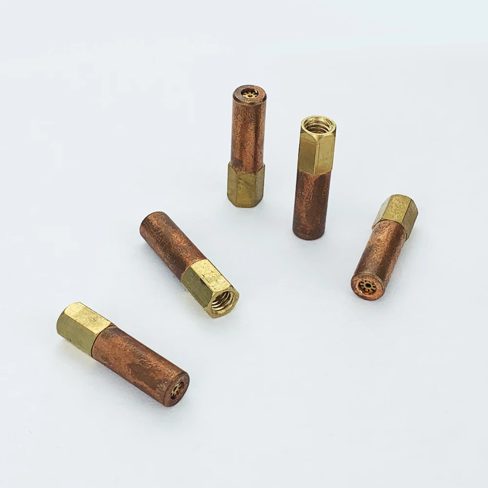 5PCS H01-5 Gas Brazing Torch Nozzle Oxygen Propane  Liquified Gas for Steel Copper Aluminum Solder Welding Torch