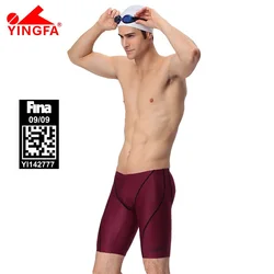 Yingfa High Quality Men Swimwear Fina Approved Competion Swimsuits Waterproof Chlorine Resistant Boys Swimming Pants