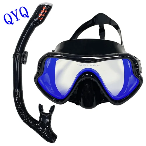 Imagen 2 del producto Máscara de buceo profesional traje de snorkel falda de silicona para adultos gafas gafas equipo de natación.