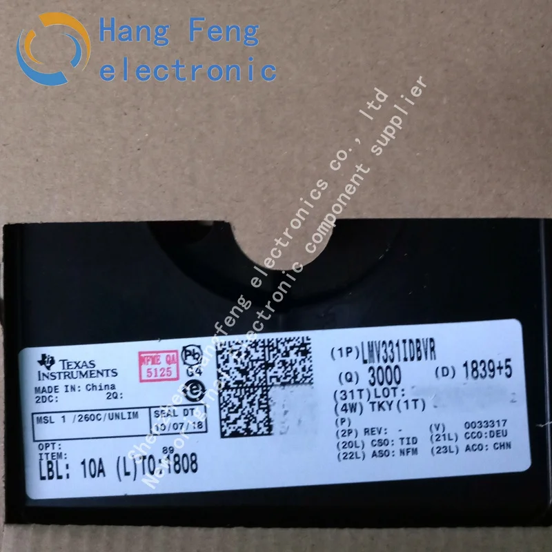 10PCS LMV331IDBVR LMV331IDBVT LMV331 Mark R1IC R1II low voltage comparator SOT23-5 new original