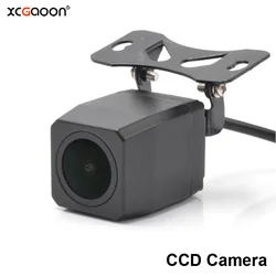 XCGaoon Metal CCD Car Rear View Camera Night Version Waterproof Wide Angle Backup Camera Parking Reversing Assistance
