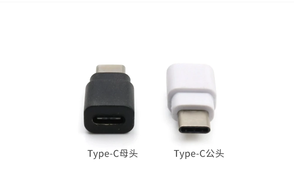 Conversor masculino do teste da conexão da extensão do cabo de dados do usb-c do adaptador do tipo-c à fêmea