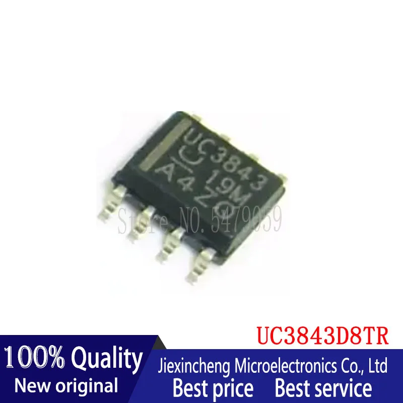 10PCS UC3843D8TR UC3843/UPC2800AGR 2800/W25X05CLNIG 25X05CLNIG/ZS1482 SOP8 New original 