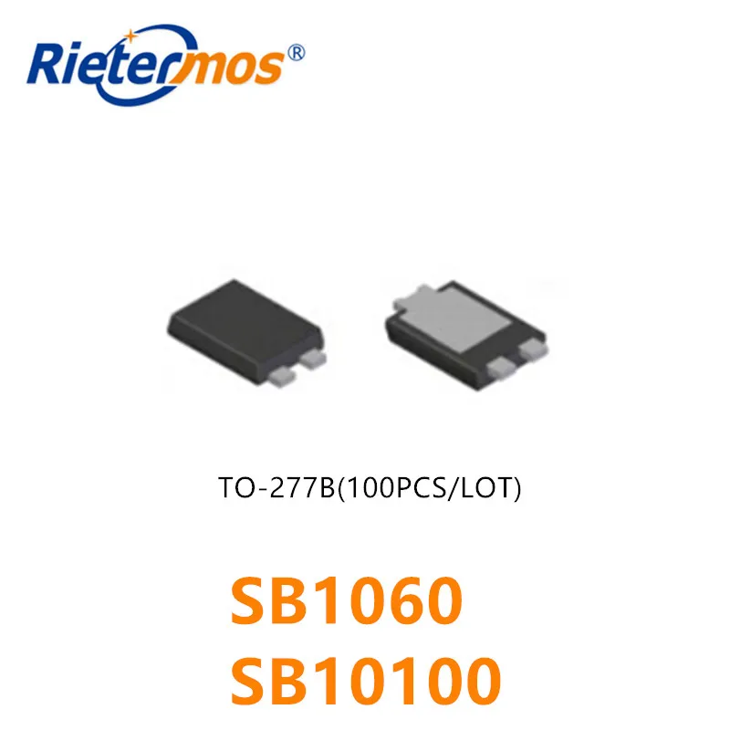 20 개 100 개 500 개 SB1060L SB1060 SB10100 SB10100L TO-277B