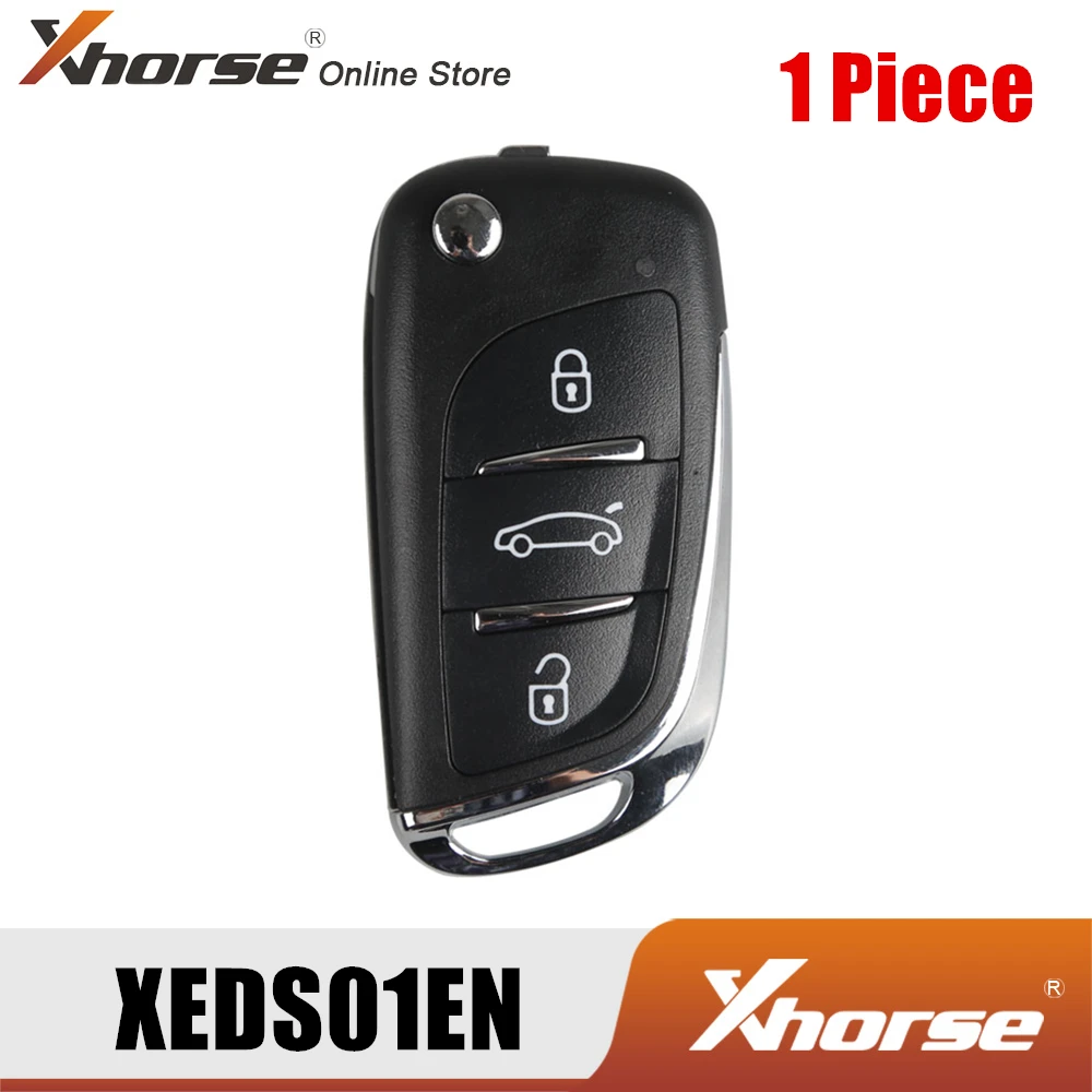 

Xhorse XEDS01EN For DS Style Super Remote 3 Buttons with Built-in Super Chip English Version VVDI Keys Locksmith tools free ship