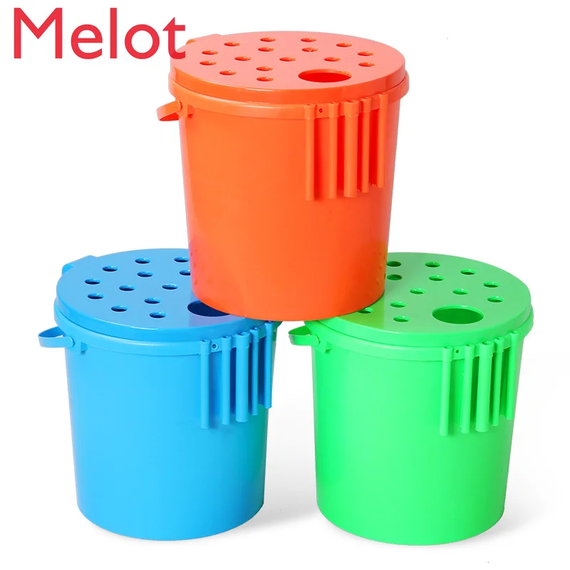 

Multi-Functional Fishing Bucket Can Sit Fishing Box Full Set New One-Piece Thickened Fishing Box Ultra-Light Fish Barrels