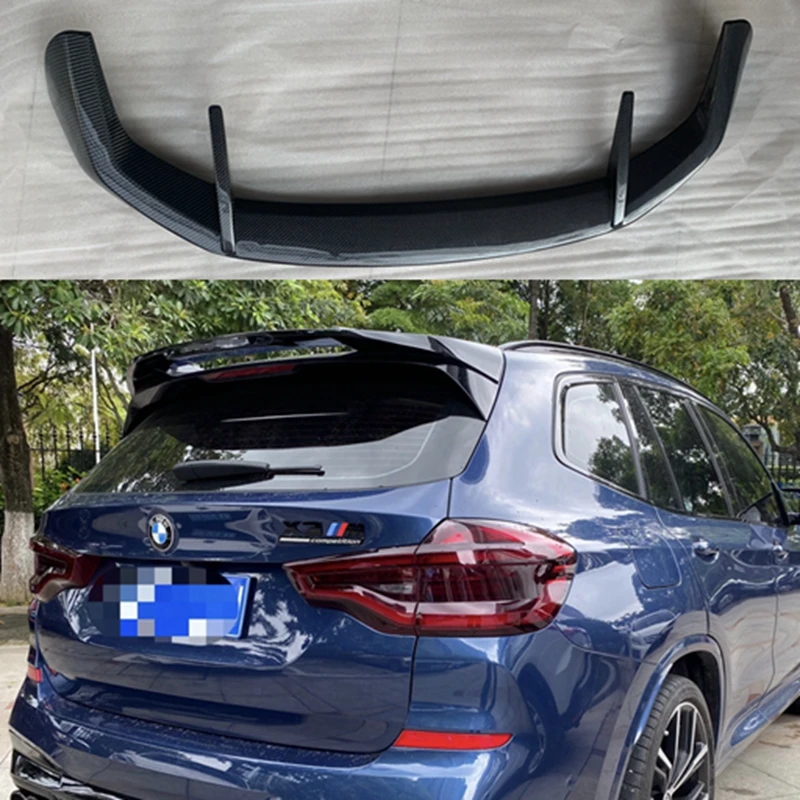 

For BMW X3 G01 high-quality real carbon fiber and black rear spoiler tail wing trunk lid car styling