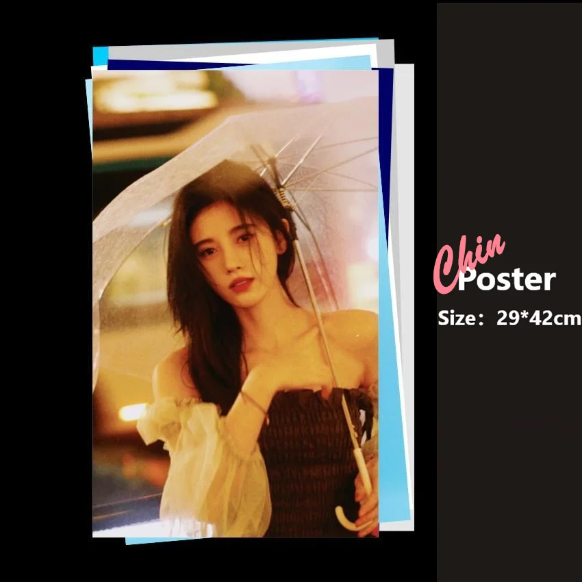 Ju Jingyi Photobook Poster Photo Album Postcard Card Sticker Fans Collection Art Book