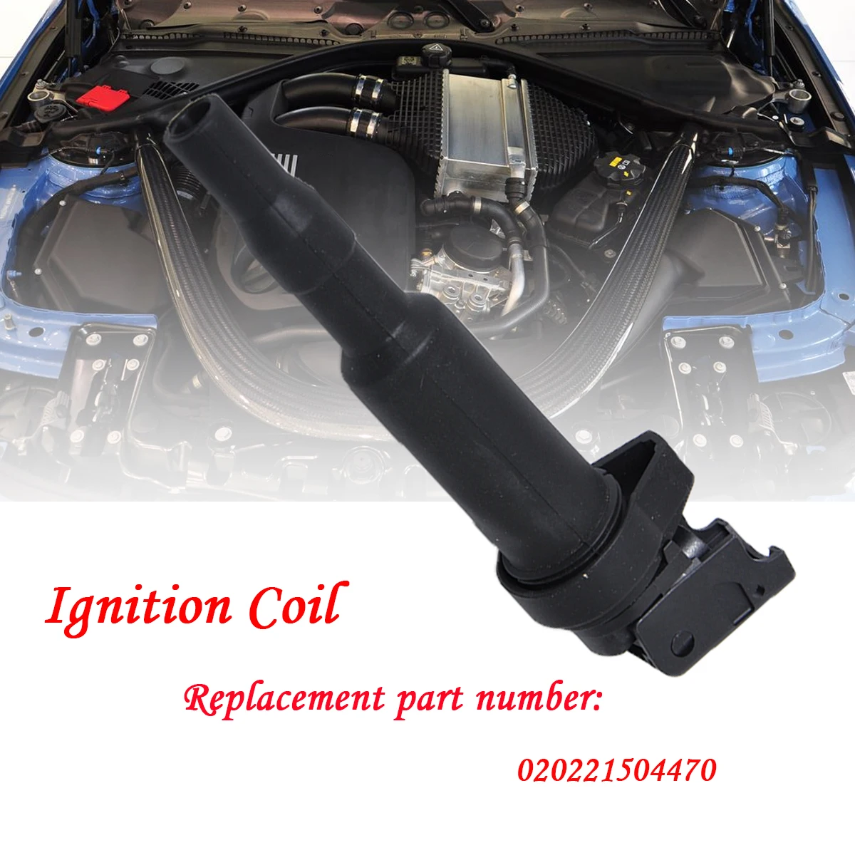 

Pack 6Pcs New Ignition Coil Replacement 0221504470 for E81 E90 F10 F11 330I 528I X3 X5