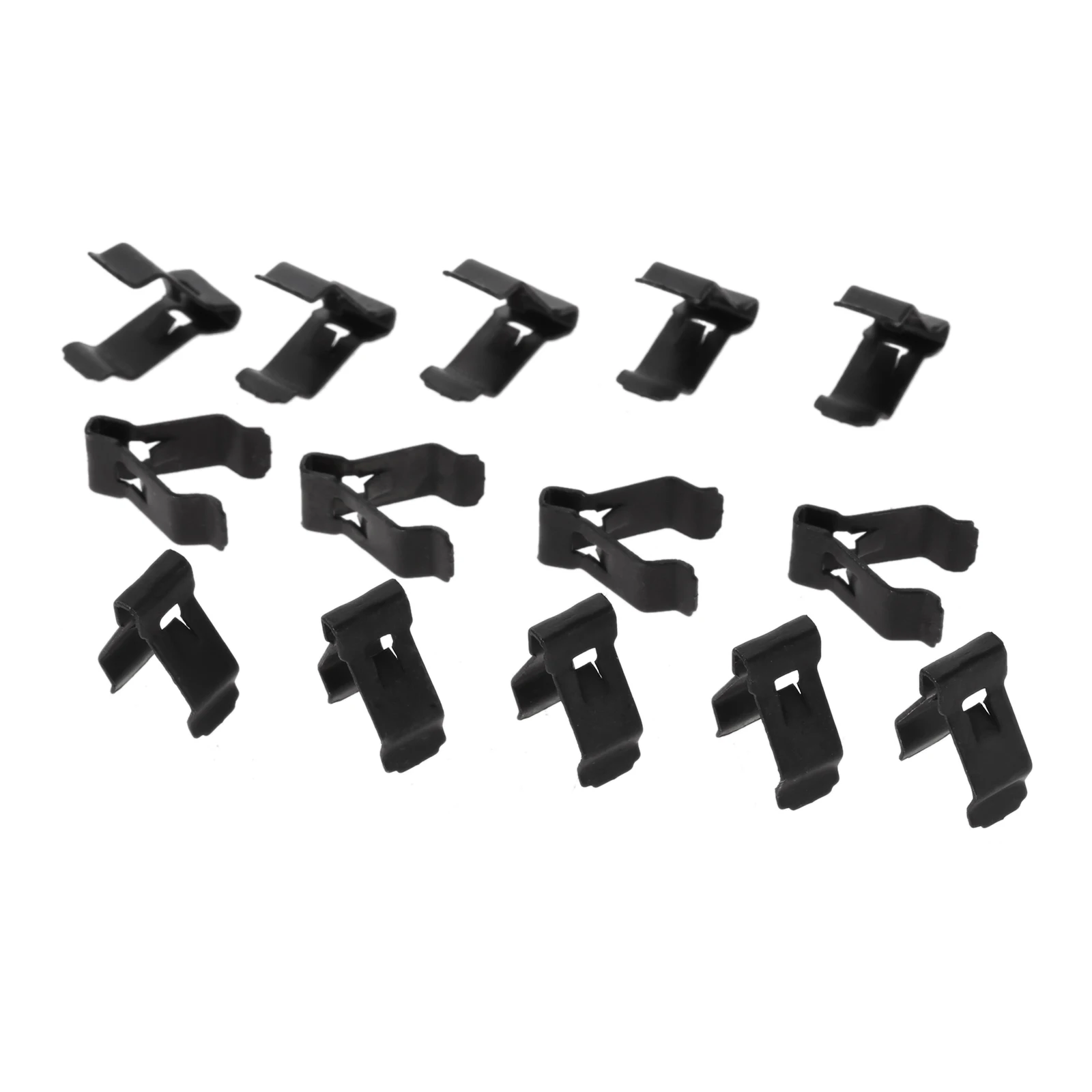 20Pcs Metal Rivets Universal Car Dashboard CD Panel Snaps Clips Retainer Radios Buckle U-word Instrument CD Panel Fastener Clip