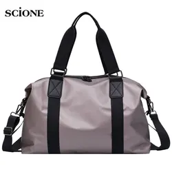 Women Fitness Bag Men Gym Handbag Sport Training Shoulder Travel Bags Luggage Waterproof Nylon Outddor Gym Bag Tote Bags XA247A