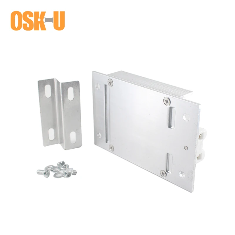 132x85x23 مللي متر 220 فولت لوحة سخان كهربائي مقاوم للرطوبة للمعدات الكهربائية سبائك الألومنيوم عنصر التدفئة القوة الكهربائية 50-250 واط