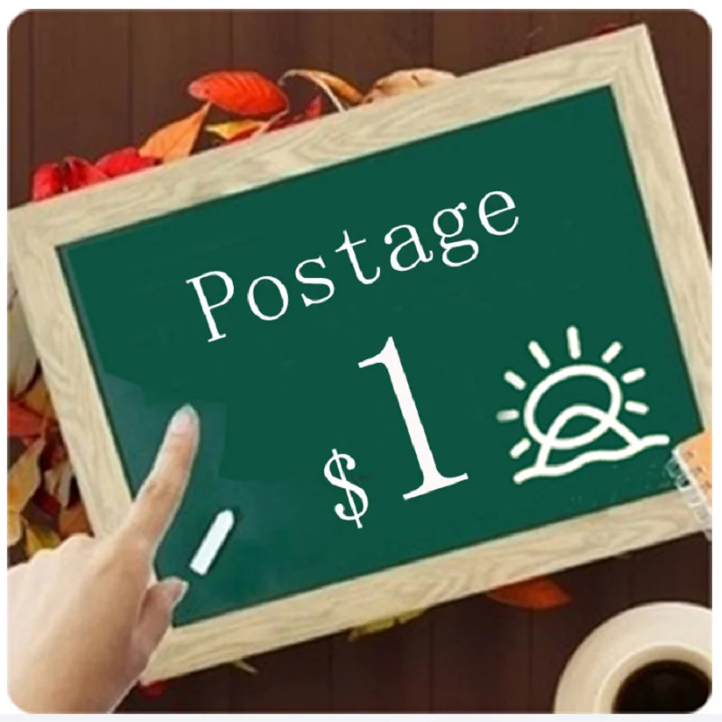 

1$ For the postage.Or make up the difference in the price of the clothes