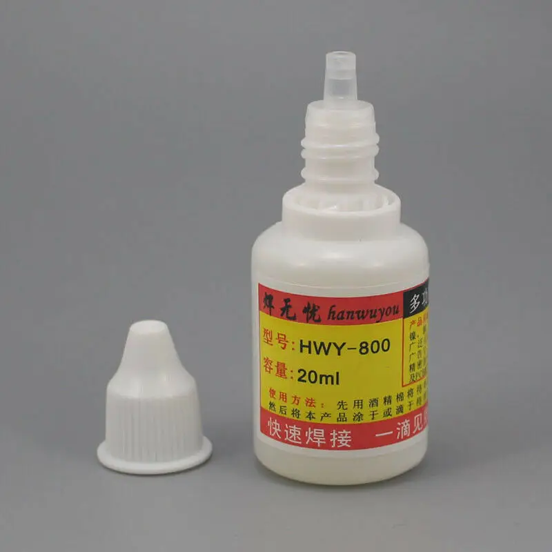 Tragbare 20ml Edelstahl Flux Löten Paste Edelstahl Flüssigen Lot Werkzeug – Detail 9