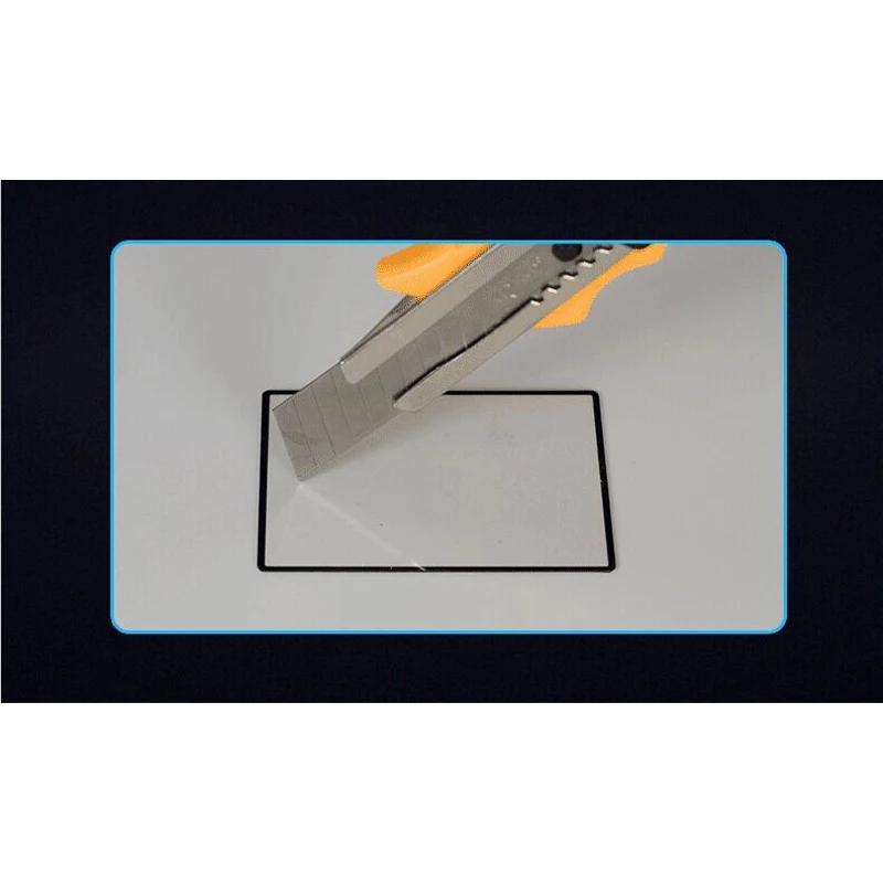 LARMOR GGS IV 0.3mm Self-Adhesive Optical Tempered Glass LCD Screen Protector for Sony A7II A7R2 A7M2 A7SII Camera