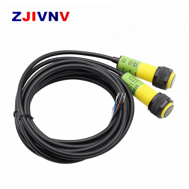 M18 Through Beam type photoelectric sensor distance 10m Special for car washing machine Anti water mist  Super penetration