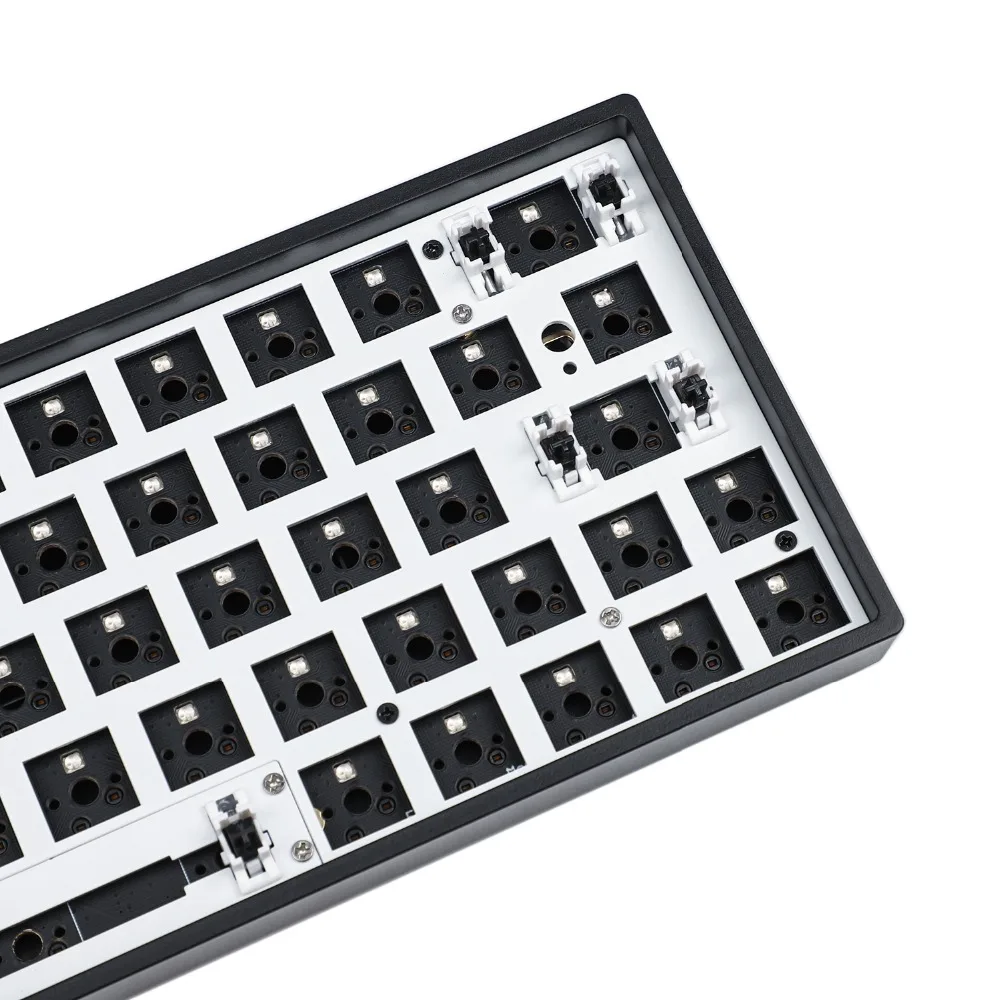 Gateron estabilizadores montados en placa, negro, blanco, mezclado, Tai Chi para teclado mecánico MX, Mac, GK61, GK61X, GK64, GMMK