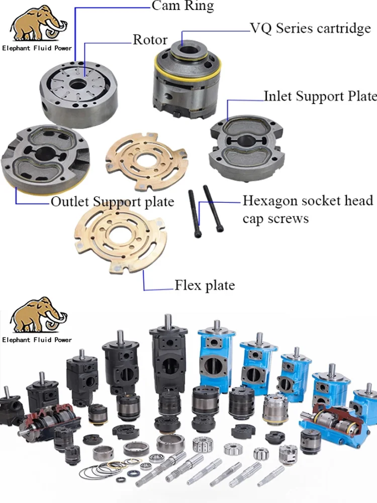 Denison T6 series T6D-045-2R00-C1/T6D-045-2R00-B1 T6D-045-1R00-A1 vane pump/hydraulic oil pump