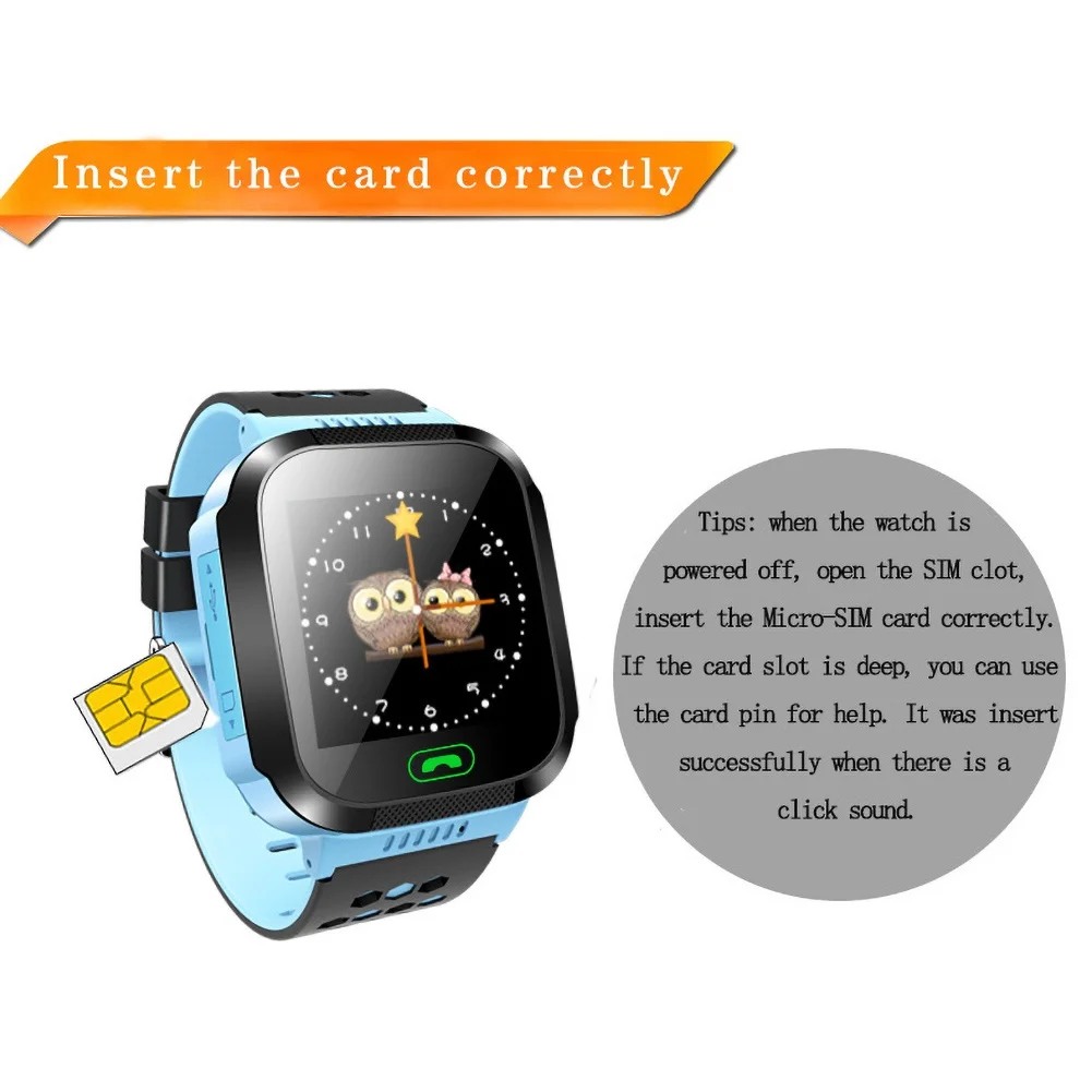 Reloj inteligente Q528 para niños, dispositivo con cámara, linterna, llamada SOS, GPS, rastreador de ubicación, reloj para bebés, tarjeta Sim de datos 2G, regalo para niños