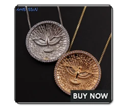 Mhs. sun 1pc Mode kubischen Schmuck mit bösen Blick von Horus aaa Zirkon Hände Anhänger Halskette Kette Halsreif für Frauen/Männer Geschenk – Detail 8