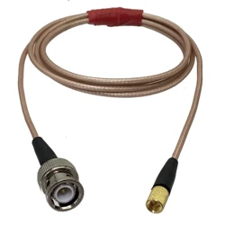 Microdot 10-32UNF L5 Male to BNC Q9 Male Plug Coax Cable For Bruel Kjaer Accelerometer Transducer 3FT~10M
