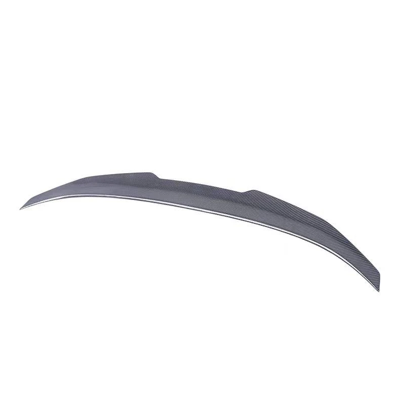 For BMW 2 Series 4-door F44 2020 2021+ PSM style  carbon fiber bright black glass fiber reinforced plastic trunk lip spoiler