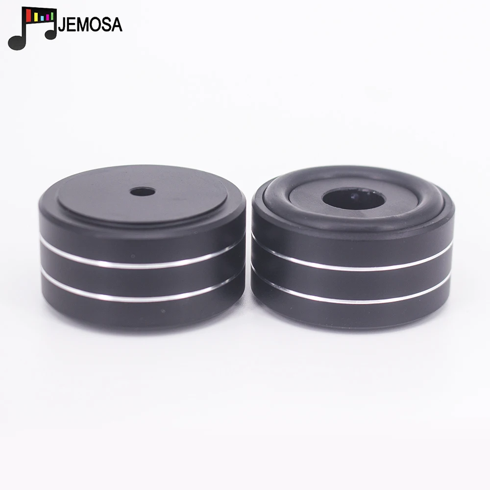 4 sztuk 40*20mm wzmacniacz aluminiowy stóp amortyzator wzmacniacz gumowe nóżki HIFI gramofon stóp głośnik Audio izolacja podkładka pod stopy — zdjęcie produktu 2