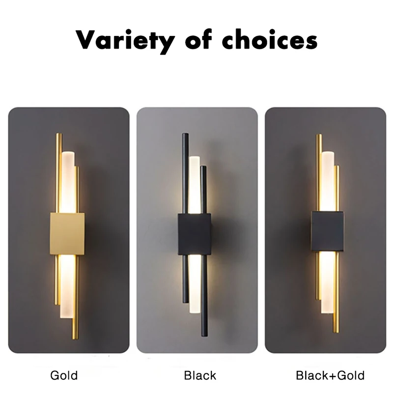 Modern LED Wall Sconce Lamp Indoor Lighting For Home Bedroom Bedside Living Room Hotel Bed Corridor Decoration Nordic Wall Light