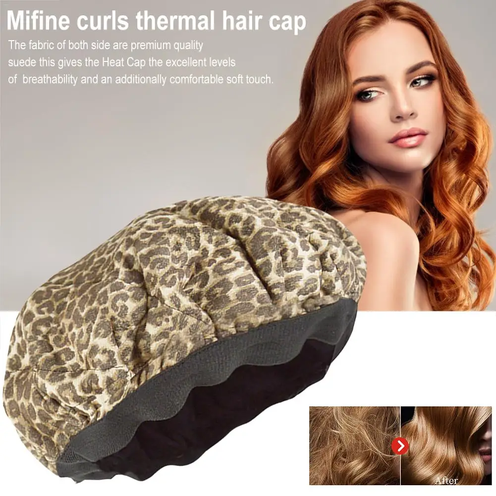 Hair Mask Baking Oil Cap Thermal Treatment Heating Cap Temperature Controlling Protection Electric Hair Steamer Hair Care