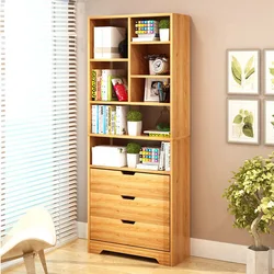 Creative Bookcase Simple Modern Students Bedroom Simple Bookshelf Economy Display Cabinet Living Room Storage Rack