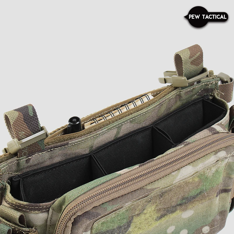 Pew Tactical D3CRM Chest Rig MOLLE Admin Sleeve táctico - imagen 4
