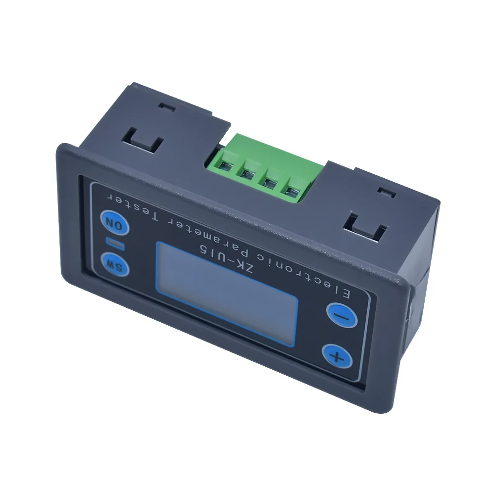 Voltage and current meter power capacity time undervoltage and overvoltage protection battery charge discharge control ZK-U15