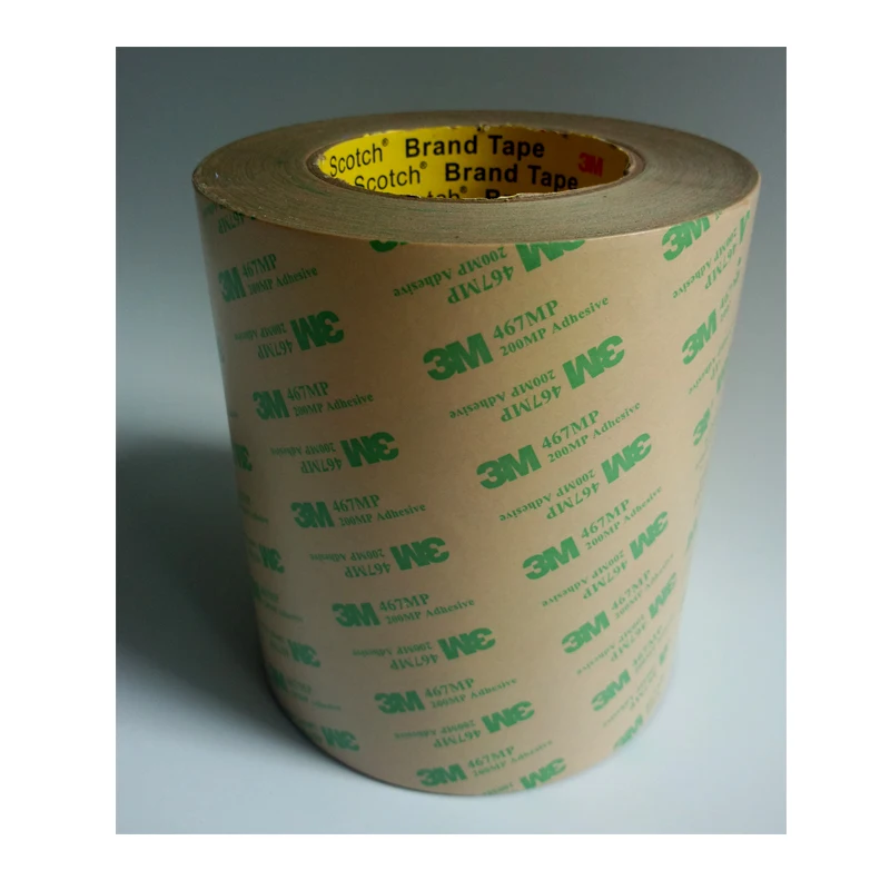 3M 467MP Double Adhesive Transfer Tape, 55meters/Roll, Widely for PC Nameplate, Decorative Trim, Hot Fix