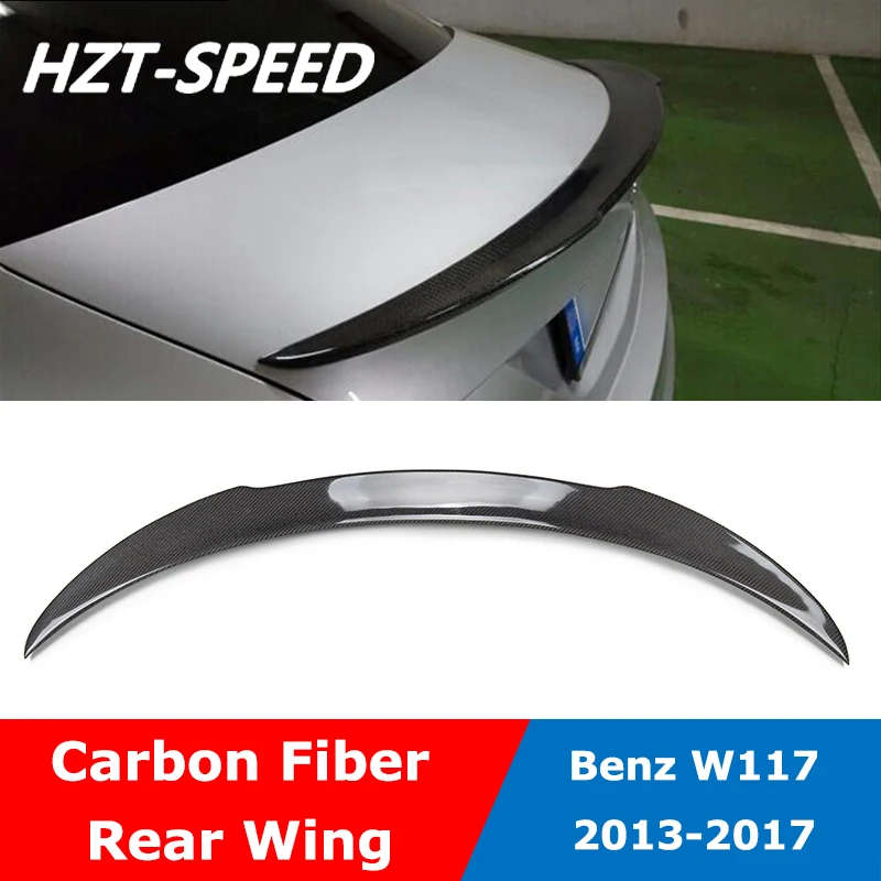 

W117 FD Style Carbon Fiber Rear Trunk Wing Roof Spoiler For BENZ CL180 CLA200 CLA220 CLA260 Modify 2013-2017