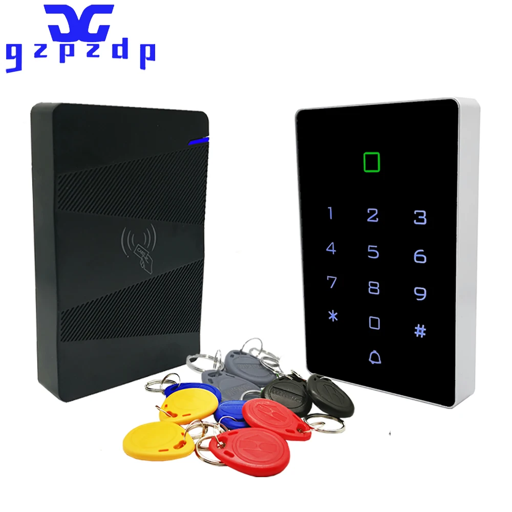 IP65 Waterproof RFID EM 125khz Proximity Card Outdoor Touch Keypad Controller Door Access Control System