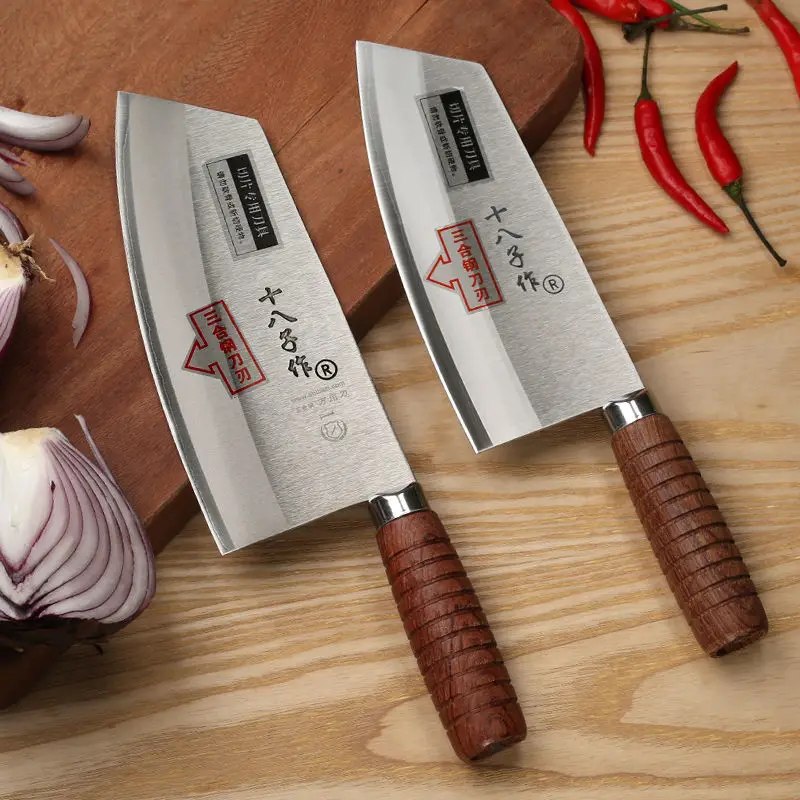 Coltello professionale per ispessimento in acciaio composto SHIBAZI per cucinare, carne, verdure, affettare pesce, coltelli da cuoco