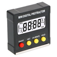 Electronic Level Box Digital Angle Finder 360 Degree Mini Digital Protractor Inclinometer