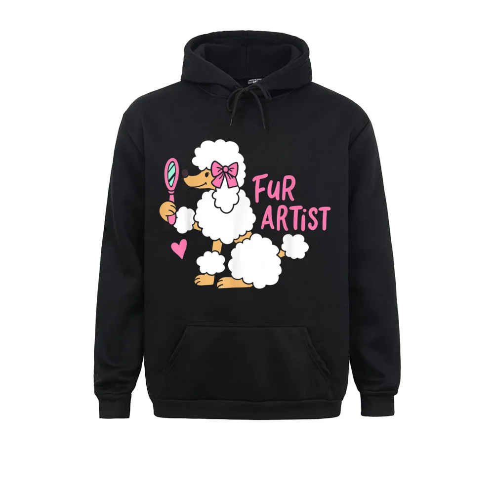 

Cute Dog Girl Fur Artist Funny Puppy Stylist Dog Groomer Hoodies New Design Sweatshirts Group Long Sleeve Women Men Hoods