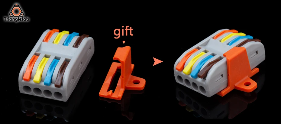 Trianglelab Mini Fast Wire Kabelverbinder Hochwertiger Kabelstecker Leitungsverbinder Heizung Thermistor MOTOR Leitungsverlängerung – Detail 16