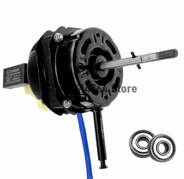 Two Bearing Exhaust Electric Floor Desk Fan Ventilator Motor 220VAC 60w w Capacitor