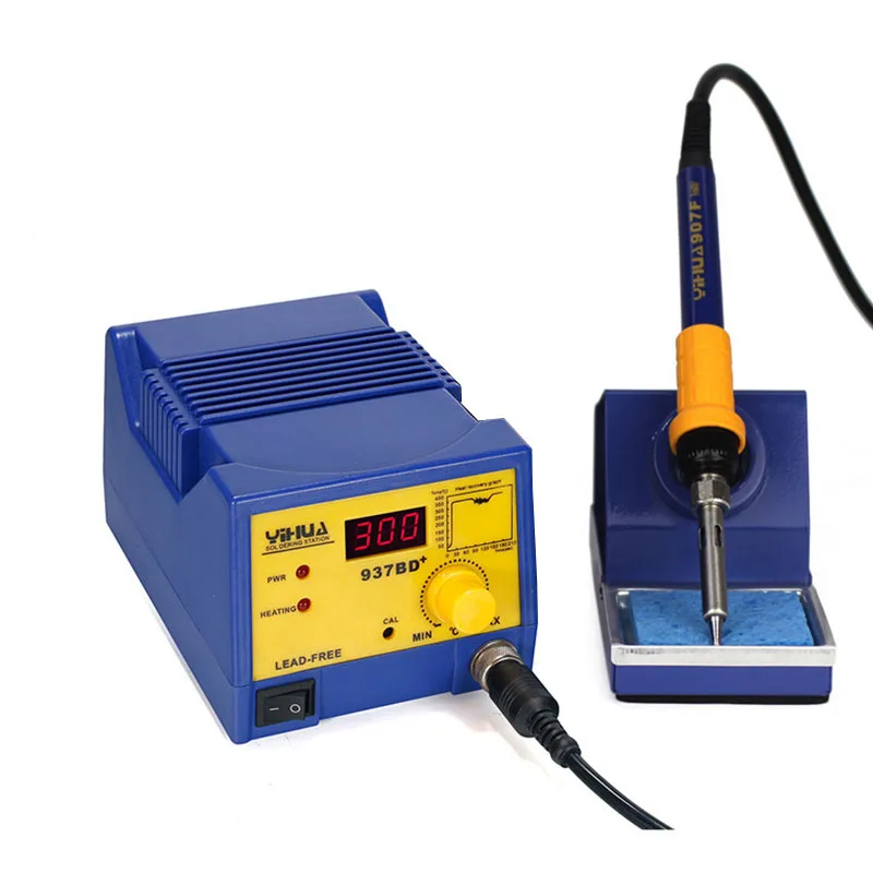 

220V 60W YIHUA 937BD-plus SMD LED Soldering Desoldering Iron Station Machine