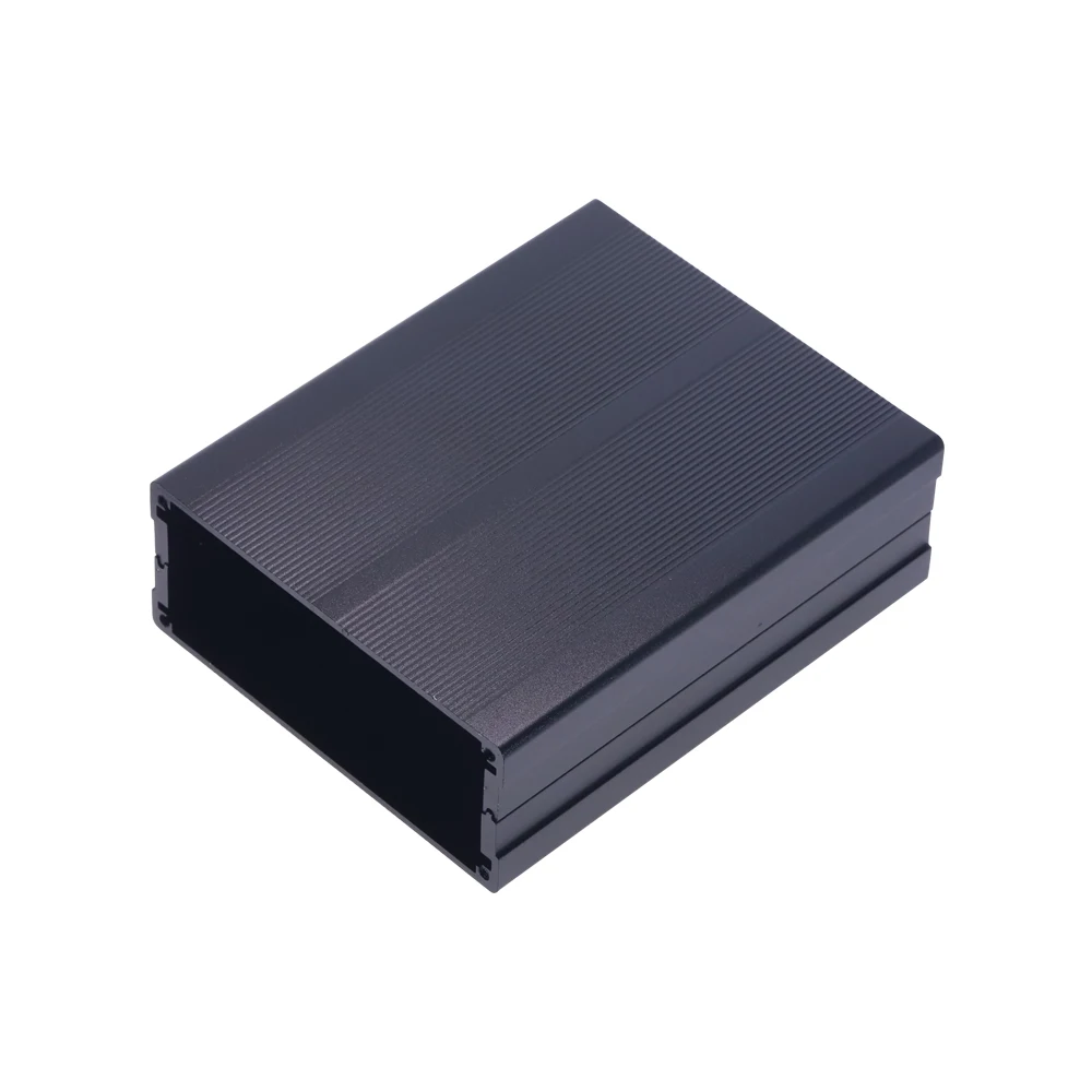 Waterproof Aluminum Junction Box Black Instrument Electronic Enclosure Case 40x97x120mm DIY Electronic Project Box Split Type