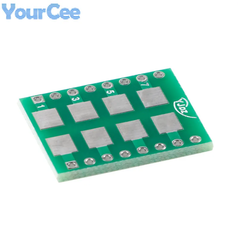 10pcs SMD to DIP Adapter Plate Board 2.54MM Patch Turn DIP Adapter Board SMD to DIP Adapter