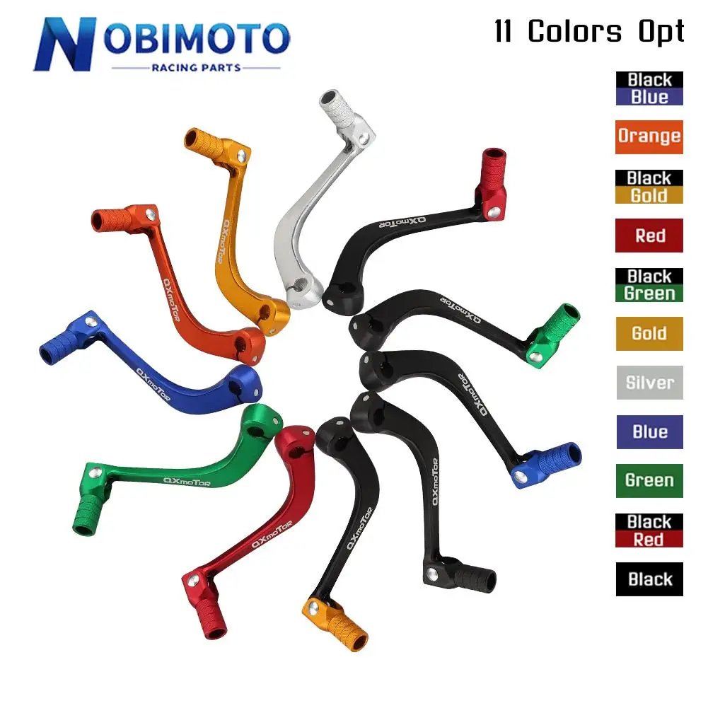 NOBIMOTO-Motorcycle CNC Folding Aluminum Gear Shift Lever Gear Shift Lever For Honda CRF110 CRF 110 2013 2014 2015 2016-2020 21