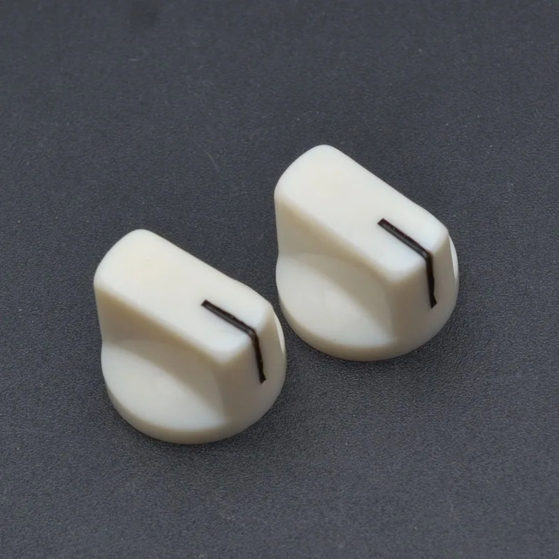 Manopole per puntatore a pedale per chitarra multicolore 4 pezzi con bloccaggio a vite manopole per pedali per effetti per chitarra in plastica dura
