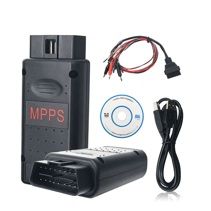 Herramienta de sintonización de Chip ECU MPPS V21, versión de desbloqueo Mpps V22, mejor que Mpps v18, mpps V16 principal + TRICORE + intermitente