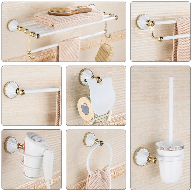 Bathroom towel rack sets outlet