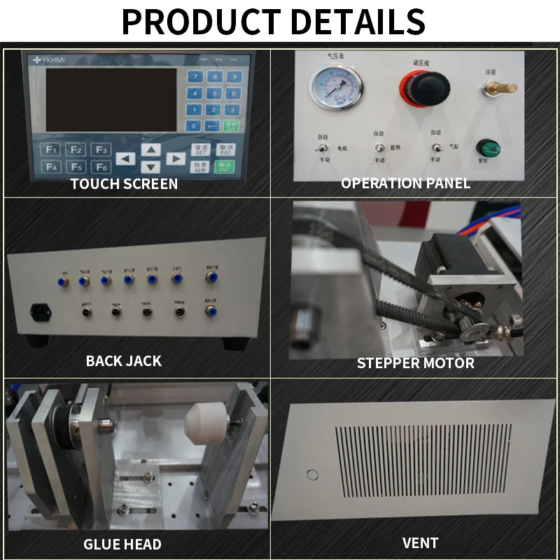 Automatic Thread Dispensing Machine Desktop Screw Sealant Dispensing Machine Screw Gluing Machine Equipment