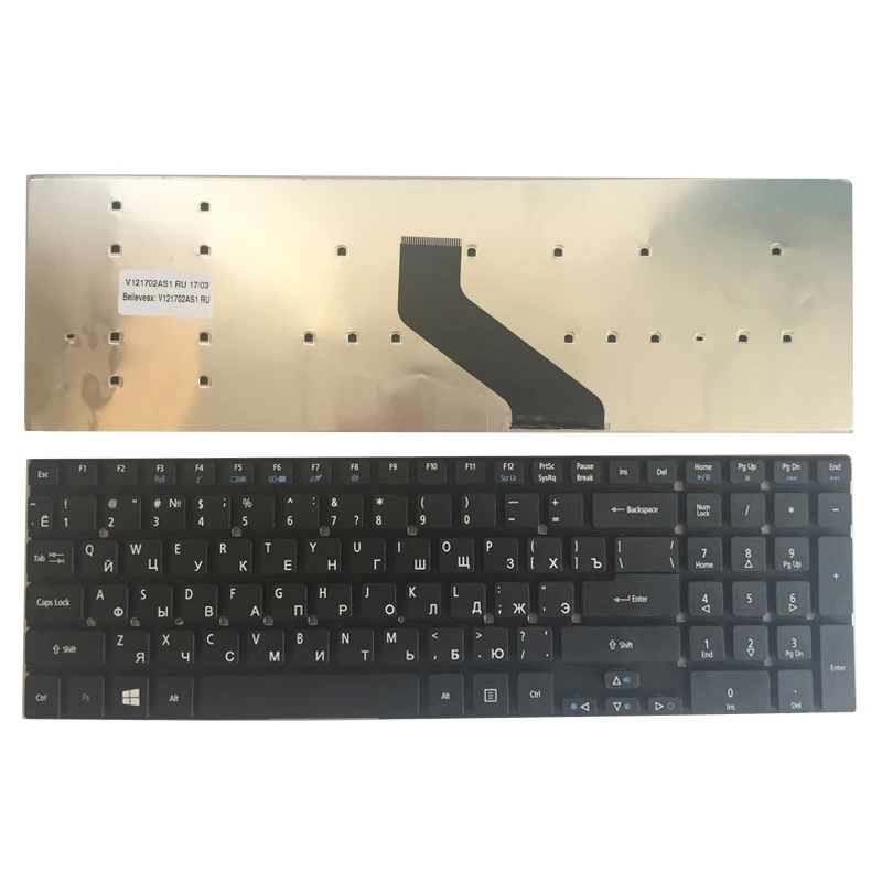 

Pop Russian/RU laptop Keyboard for Acer Aspire V3-571G V3-771G V3-571 5755G 5755 V3-771 V3-551G V3-551 5830TG MP-10K33SU-6981