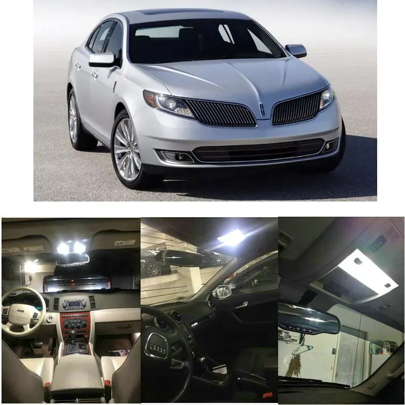 

Interior Led lights For 2013 Lincoln MKS Navigator MKT MKX Dome Light Map Light Courtesy Door Light